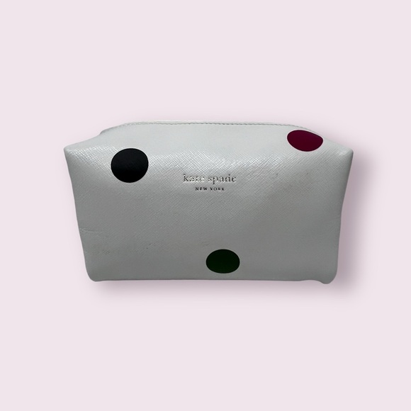 kate spade Handbags - Kate Spade Polkadot Zipper Pouch? Cosmetic Bag